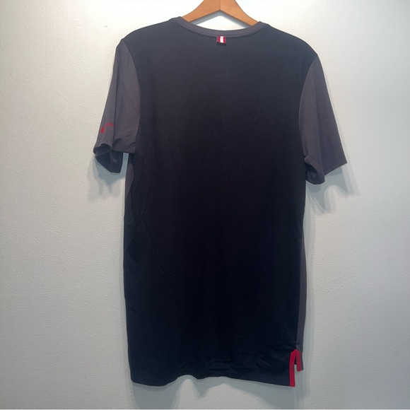 Atlanta Falcons Nike Tee Dri Fit NFL OnField Apparel Gray Black Red Size Small - Picture 5 of 8